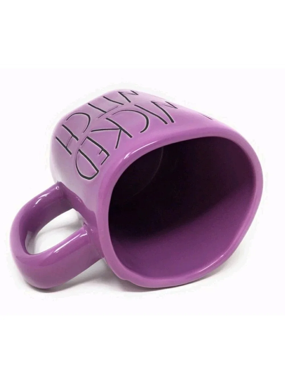 RAE DUNN: WICKED WITCH: HALLOWEEN: MUSICAL: OZ: PURPLE: COFFEE MUG: BRAND NEW